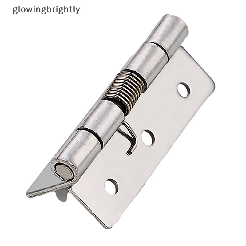 [glowingbrightly] Engsel Pegas Otomatis Stainless Steel 1 /1.5 /2 /2.5/3-inch Pintu Lemari Pakaian Hardware Dan Furniture Fitgs Mini Micro Hinge TFX