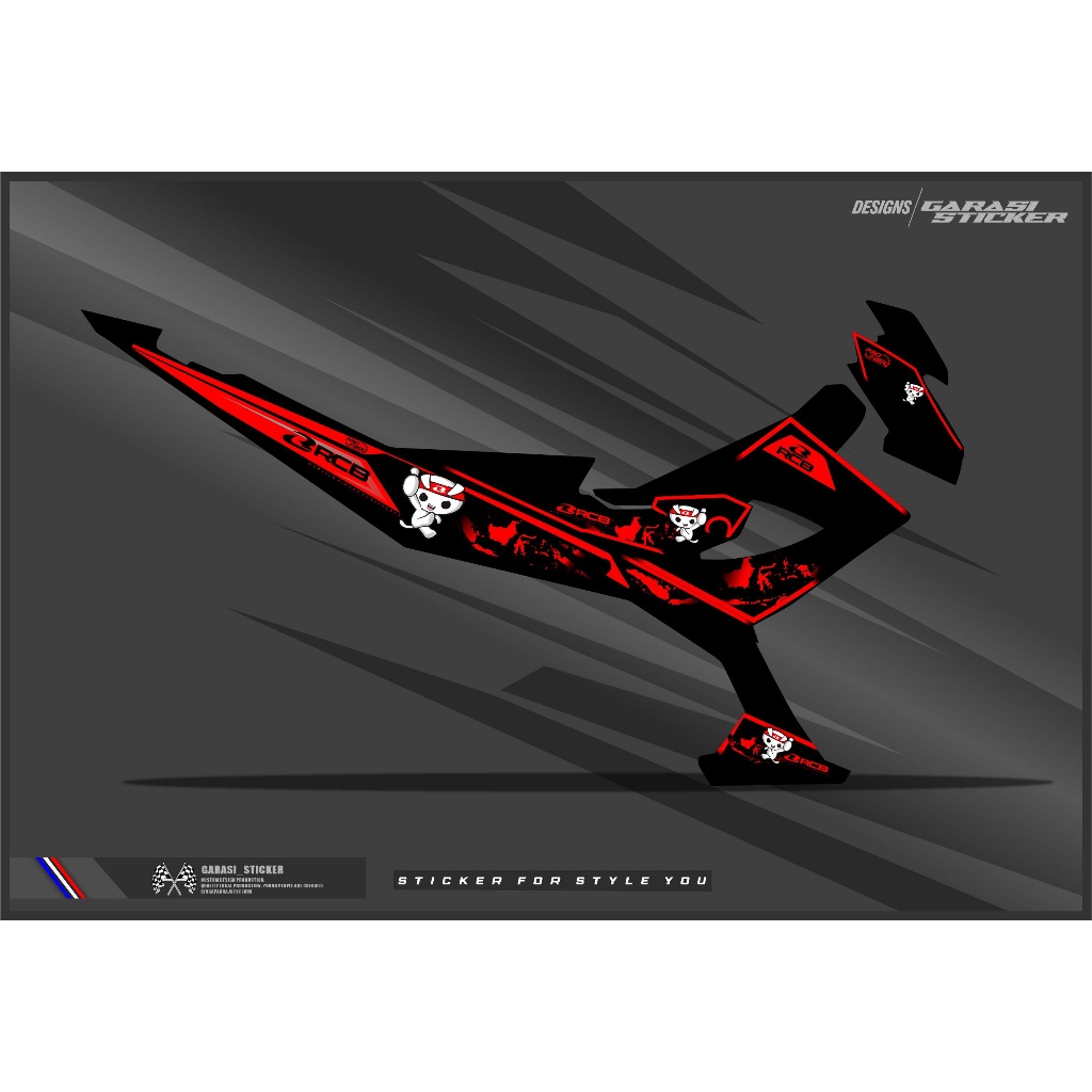 Striping / Stiker Satria Fu Facelift RCB Thai New Concept