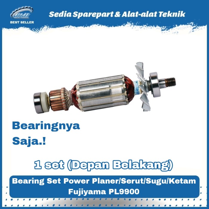 Bearing Laher Set Angker Mesin Serut/Planer/Sugu/Ketam Fujiyama PL9900