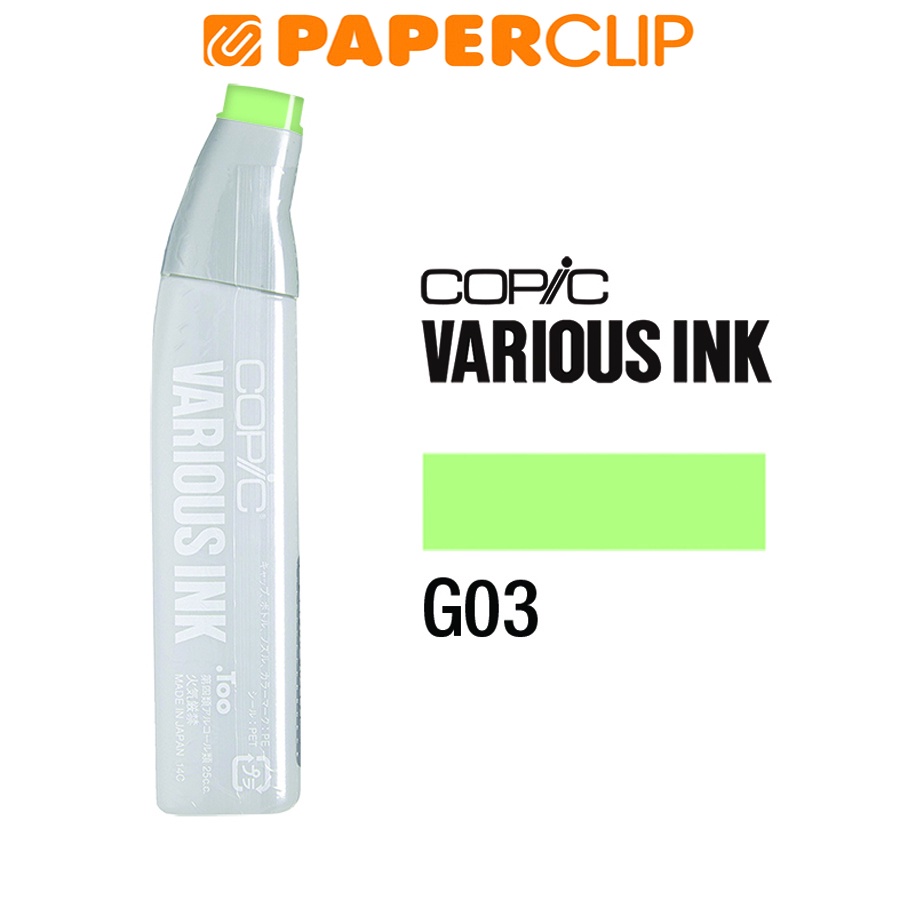 

COPIC VARIOUS INK CVI-G03 MEADOW GREEN