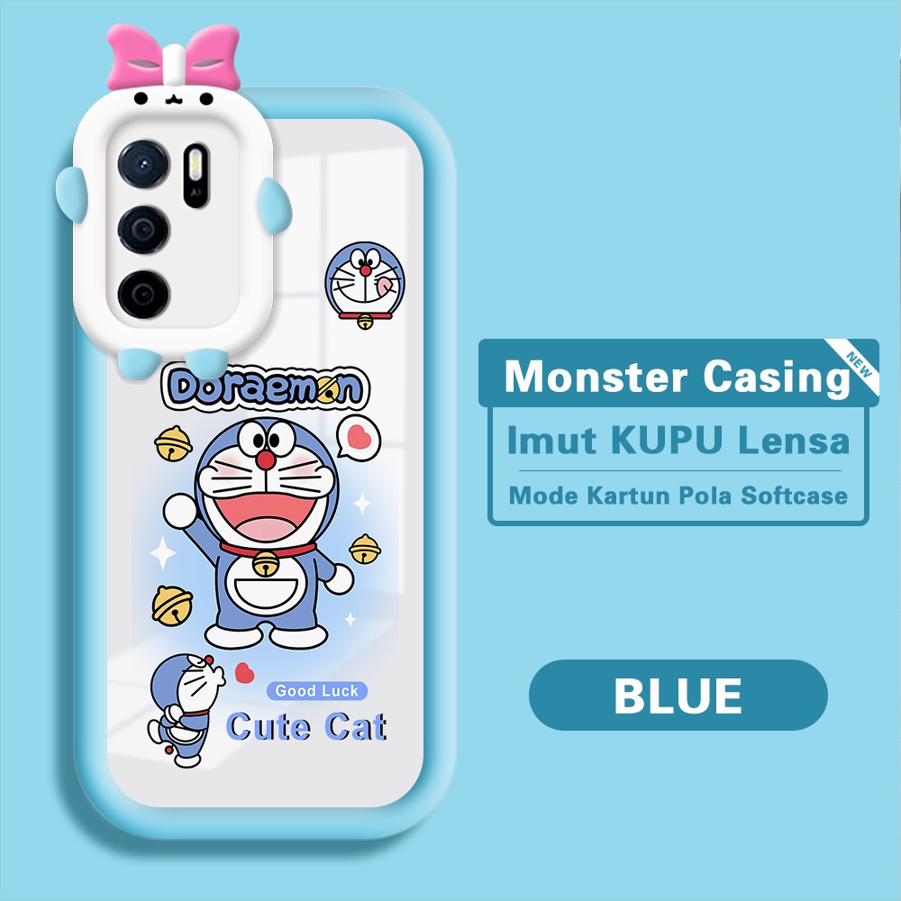 Casing Hp Untuk OPPO A16 A16S A54 A55 2021 Handphone Cassing Soft Kesing Sofcase Phone Case Tahan Gu