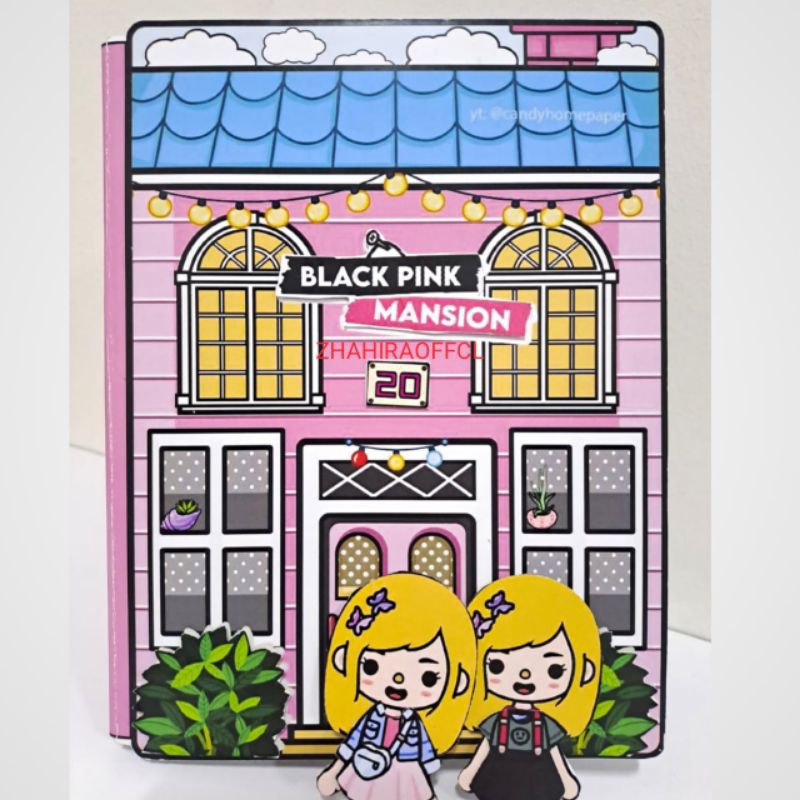 TERBARU TOCA BOCA LIFE WORD BLACK PINK QUIET BOOK/TOCA BOCA/TOKA BOKA/ MAINAN EDUKASI ANAK PAPER BOO
