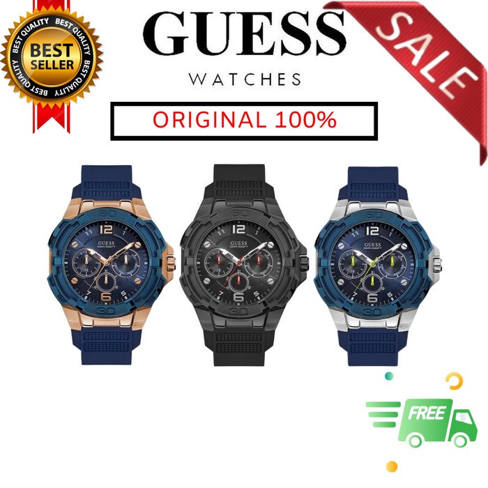 PROMO Jam Tangan Guess Watch W1254G Original - W1254G1