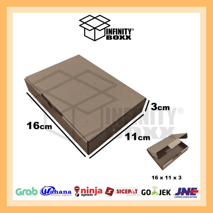 

kotak kardus pizza box die cut ukuran 16x11x3