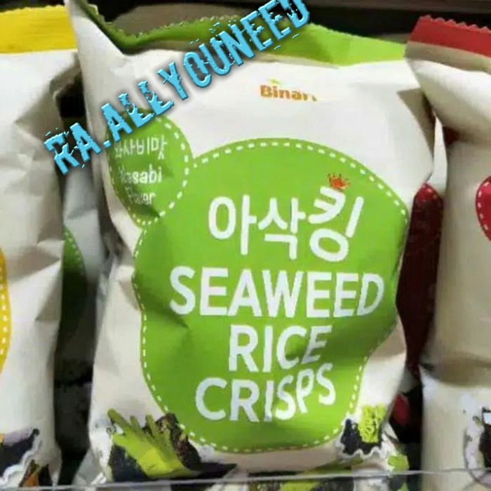 

Seaweed Snack Wasabi Flavor - Snack Rumput Laut Rasa Wasabi 30gr