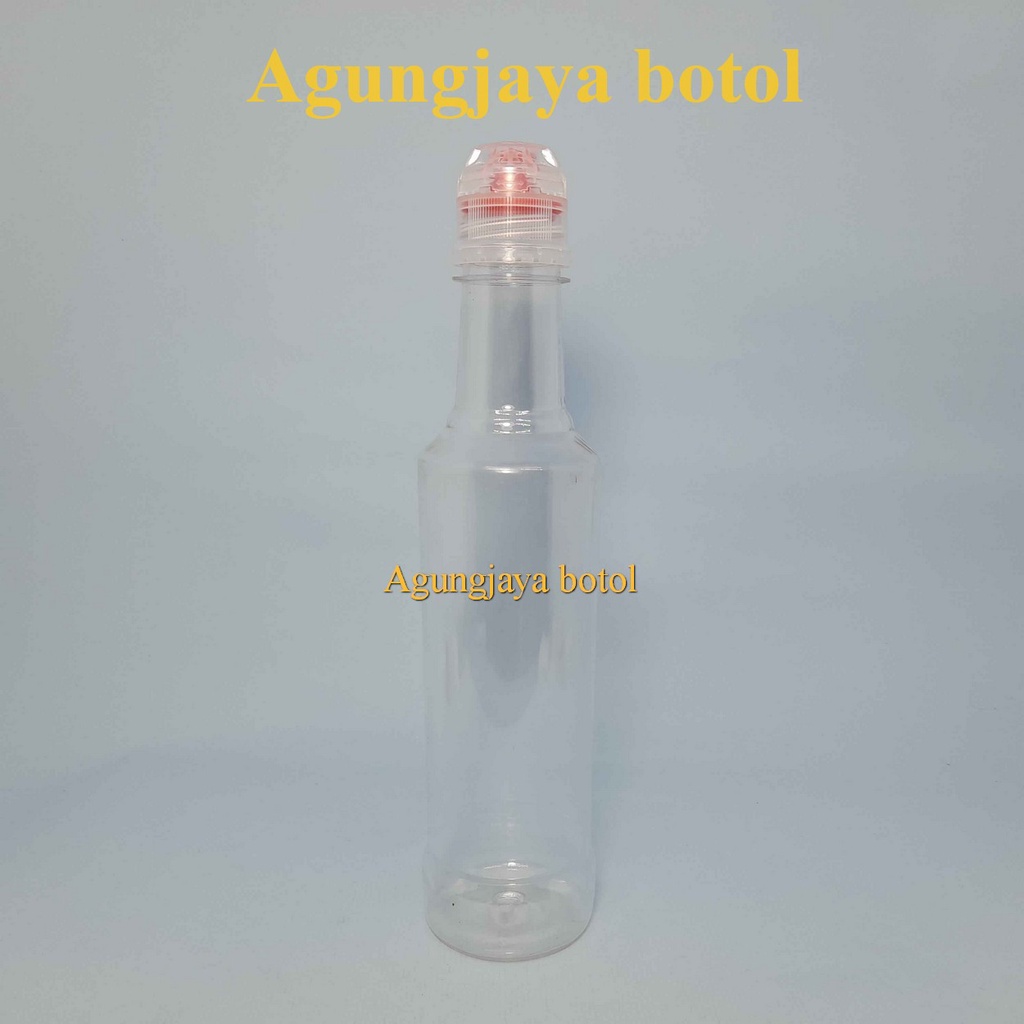 Botol Pet 350 ml Marjan Natural Tutup Aqua Exlusive / Botol Plastik / Botol Marjan / Botol Amdk / Bo