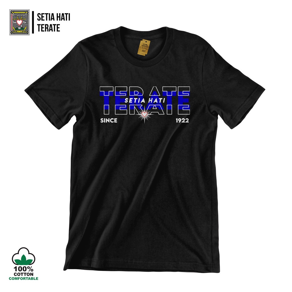 KAOS TERATE PSHT KAOS SETIA HATI PUNKSHTER RAJA TEGA KODE BLUE TERATE