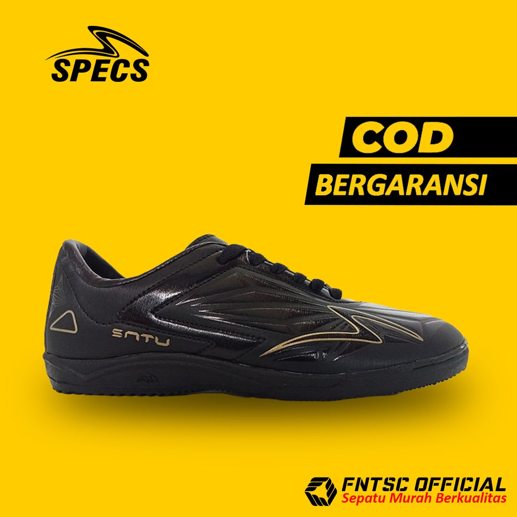 Sepatu Futsal Specs Accelerator Lightspeed Reborn Asli Murah Second Pria Hitam Pink Putih