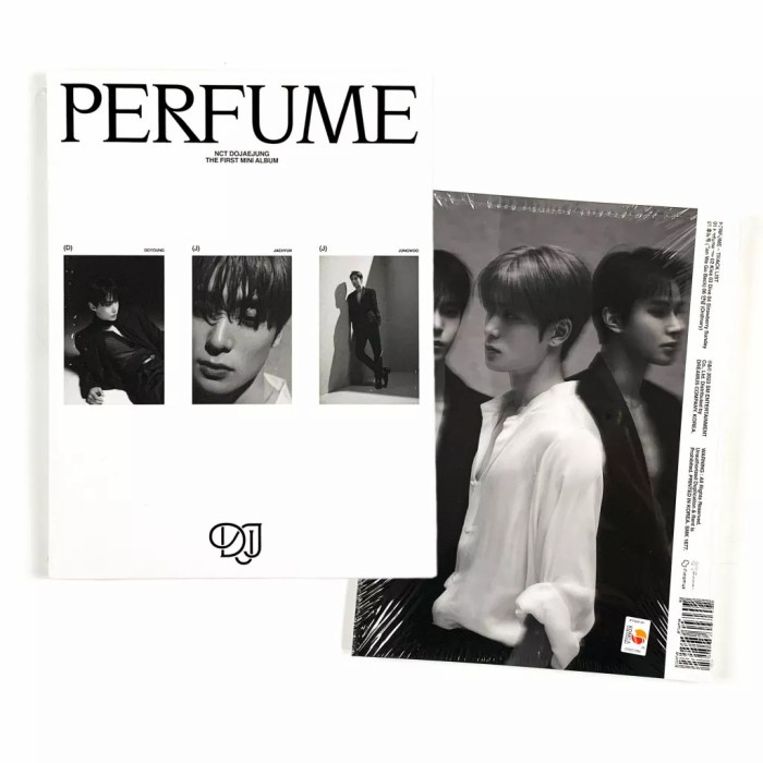 ALBUM PERFUME/PARFUME DOJAEJUNG DJJ (DOYOUNG, JAEHYUN, JUNGWOO) SEALED