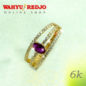 CINCIN EMAS 6K PERHIASAN WANITA WAHYU REDJO CC6K-18955240