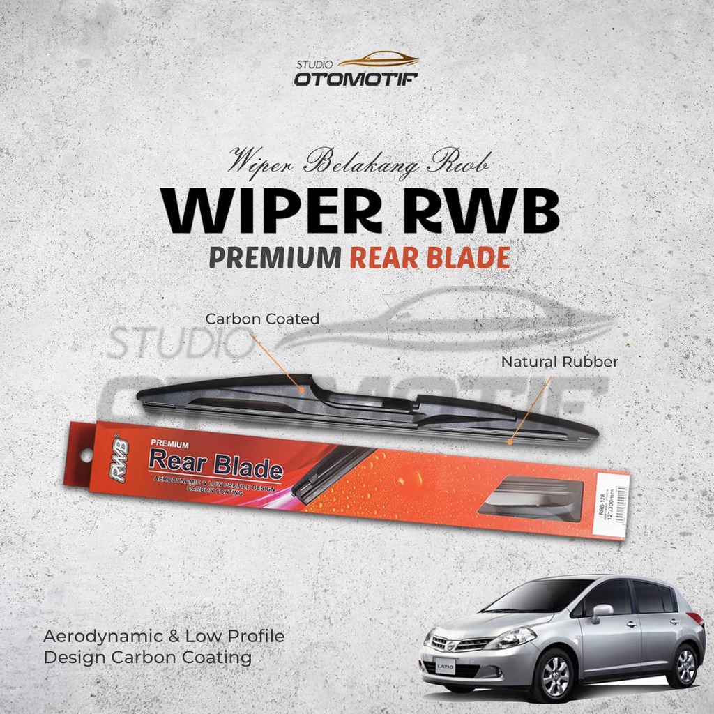 RWB REAR WIPER - WIPER BELAKANG NISSAN LATIO