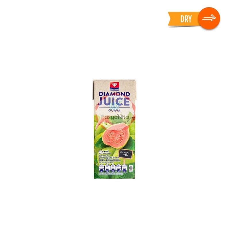 

DIAMOND JUICE UHT GUAVA 200 ML