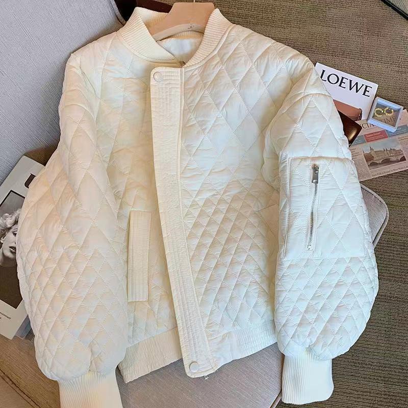 Women's Lingge Baseball Suit Flying Jacket Coat
