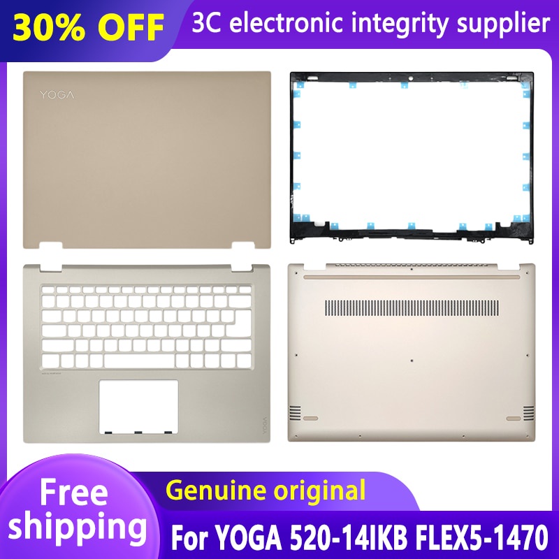 PREORDER New Laptop Cover For Lenovo YOGA 520-14IKB FLEX5-1470 LCD Back Cover/Front Bezel/Palmrest/B