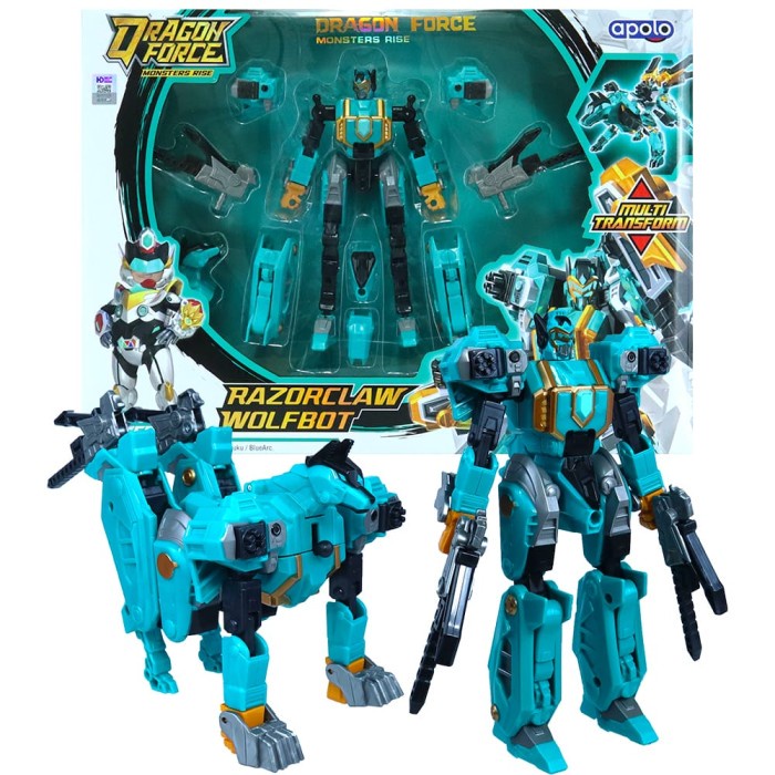 Mainan Robot Transformers Ultraman Dragon Force  Edukasi Anak