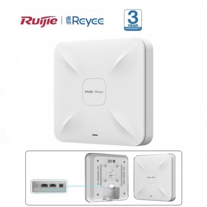 Ruijie RG-RAP2200E AC1300 Dual Band Ceiling Access Point Rujie Reyee Ruiji RAP 2200(E)