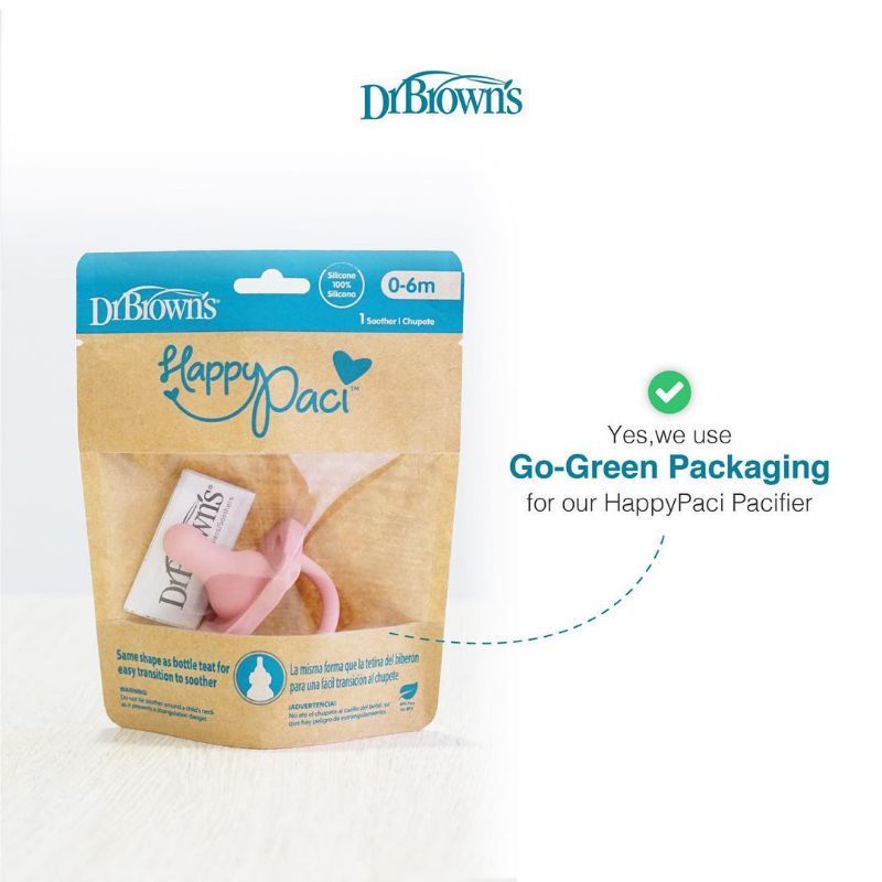 Dr. Browns happy paci pacifier/ empeng dr. browns