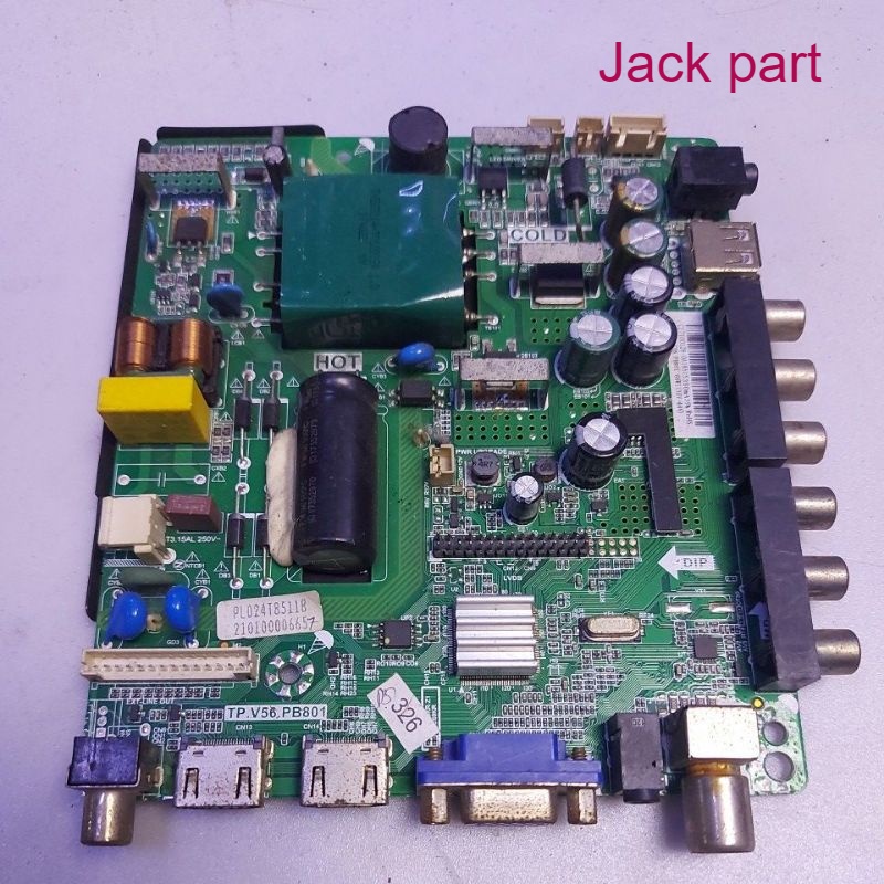 MB MAINBOARD MOTHERBOARD TV POLYTRON PLD 24T8511 24T8511B