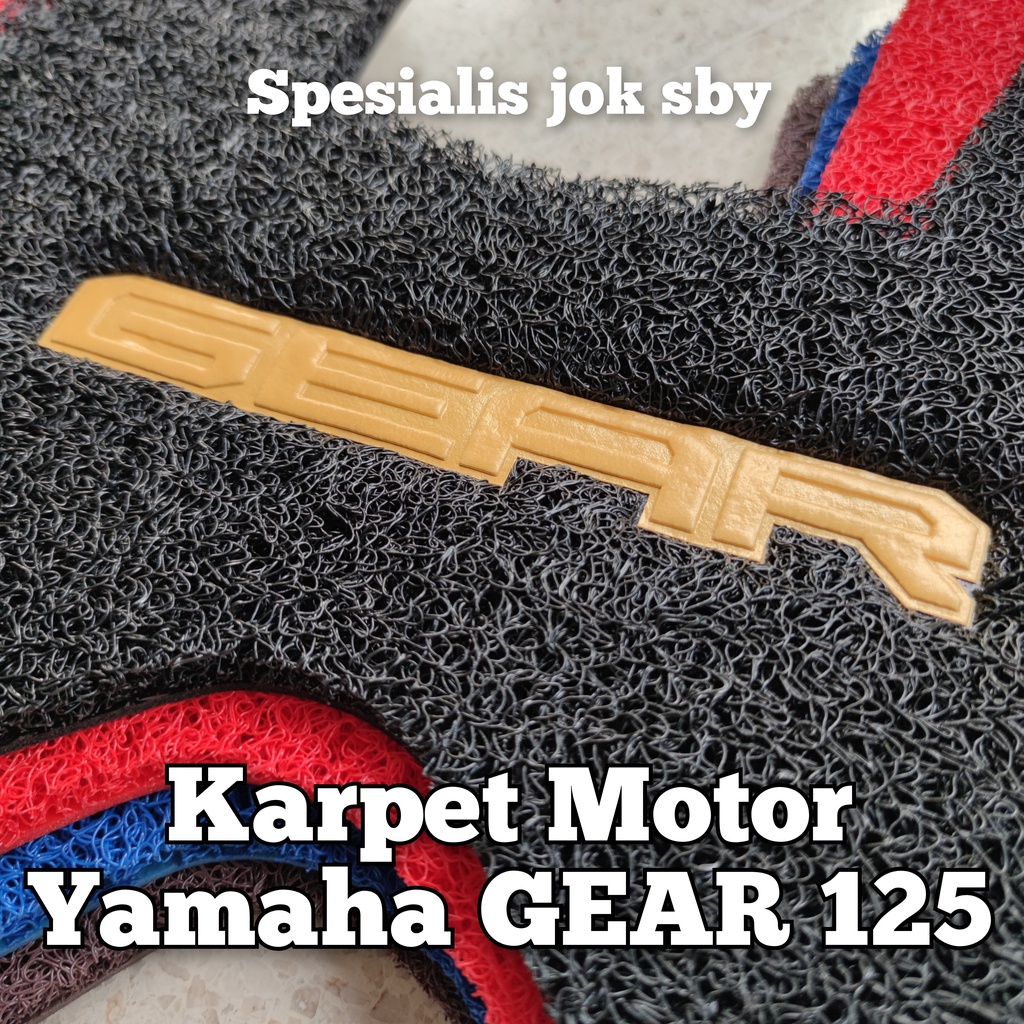 KARPET MOTOR YAMAHA GEAR 125 KARPET GEAR 125 ALAS KAKI YAMAHA GEAR 125