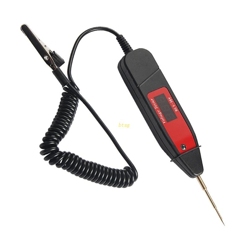 Btsg Voltage Test Pen Probe- Voltmeter Alat Diagnostik DC5-36V Untuk Motor Laut