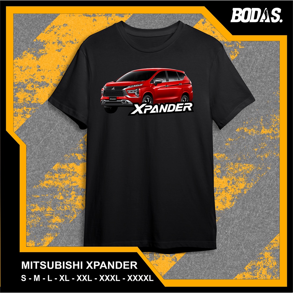 KAOS HITAM DISTRO OTOMOTIF MOBIL MITSUBISHI XPANDER