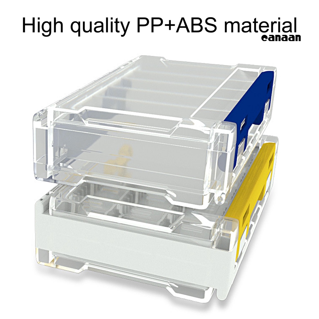 Cnn-memancing Lure Storage Box Multifungsi Kapasitas Besar Portabel Safety Lock Hard Gear Storage Tahan Aus Dua Sisi Lure Hook Aksesoris Box Untuk Outdoor Angling