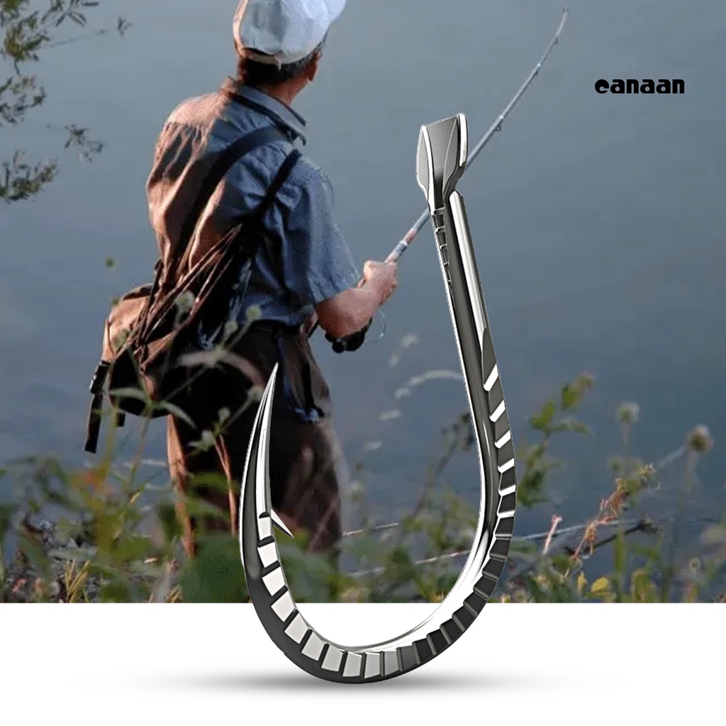 Cnn-30pcs/set 1-15 Kait Memancing Tajam Tahan Karat Anti-Korosi Paduan Titanium Heavy Duty Barbed Carp Fishing Fishhooks Angling Supplies