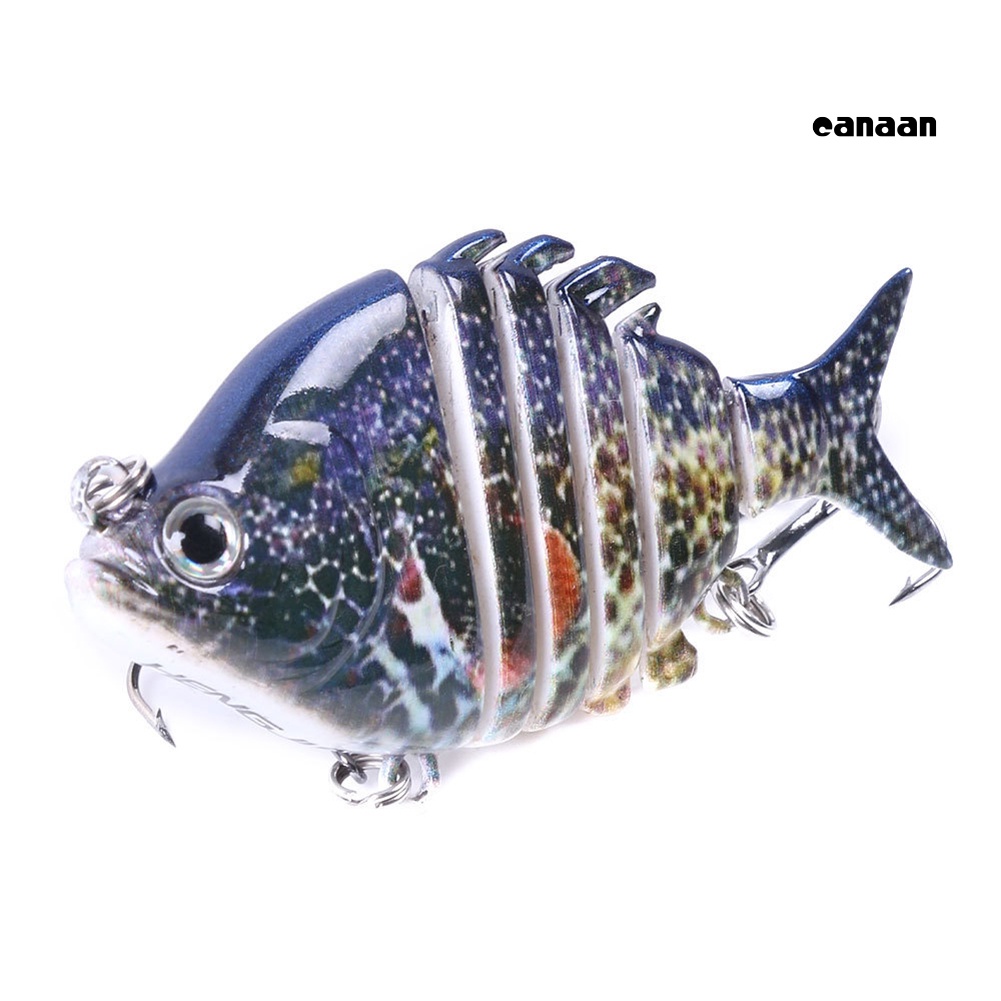 Cnn-6.35cm 8g 6bagian Buatan Memancing Umpan Wobbler Ikan Renang Alat Tackle