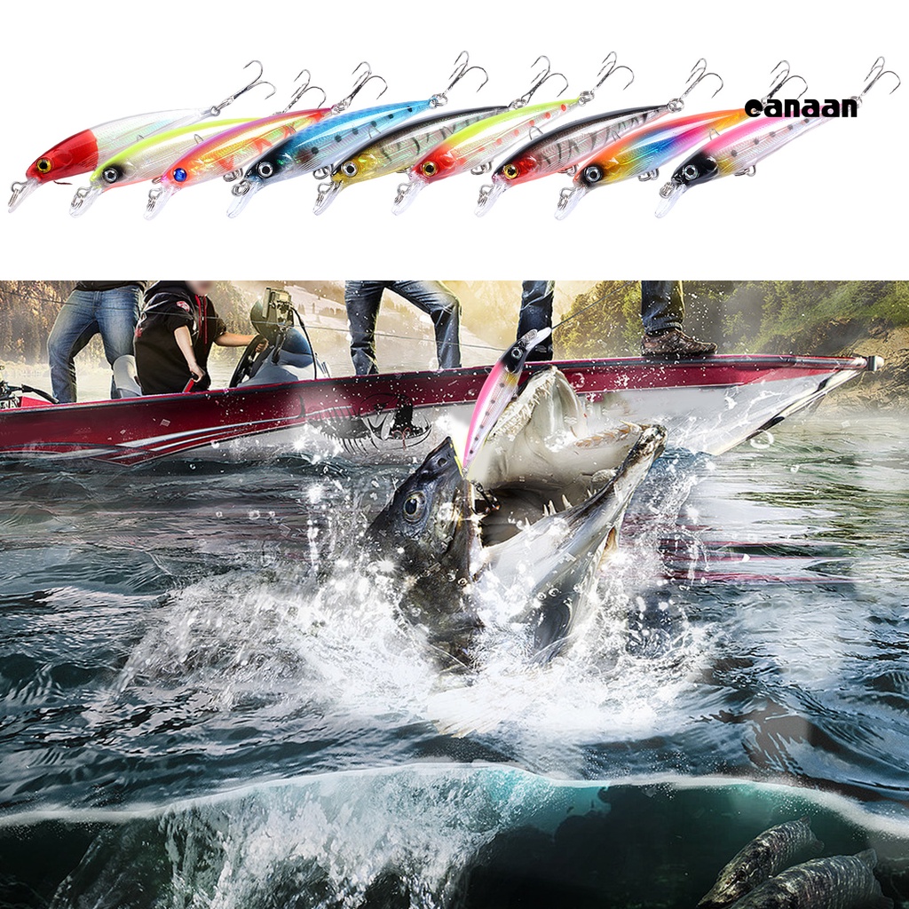 Cnn-9cm/7.3g Umpan Pancing Tajam Kait 3D Simulasi Fisheyes Reflektif Angling Lure Ikan Kecil Yang Tenggelam Umpan Buatan Luar Ruangan Memancing