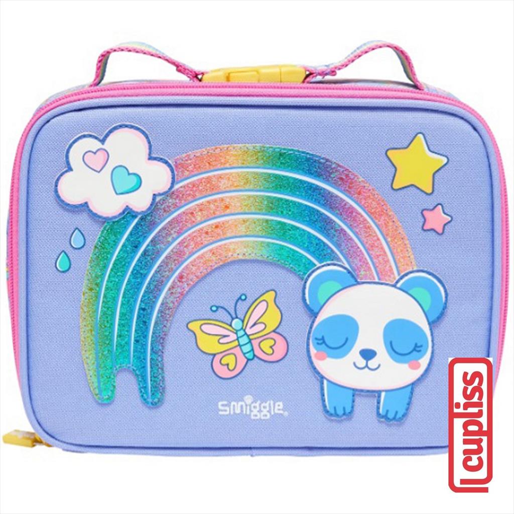 SMIGGLE Lunch Box 445959 La La Teeny Tiny Square Lilac Lunchbox