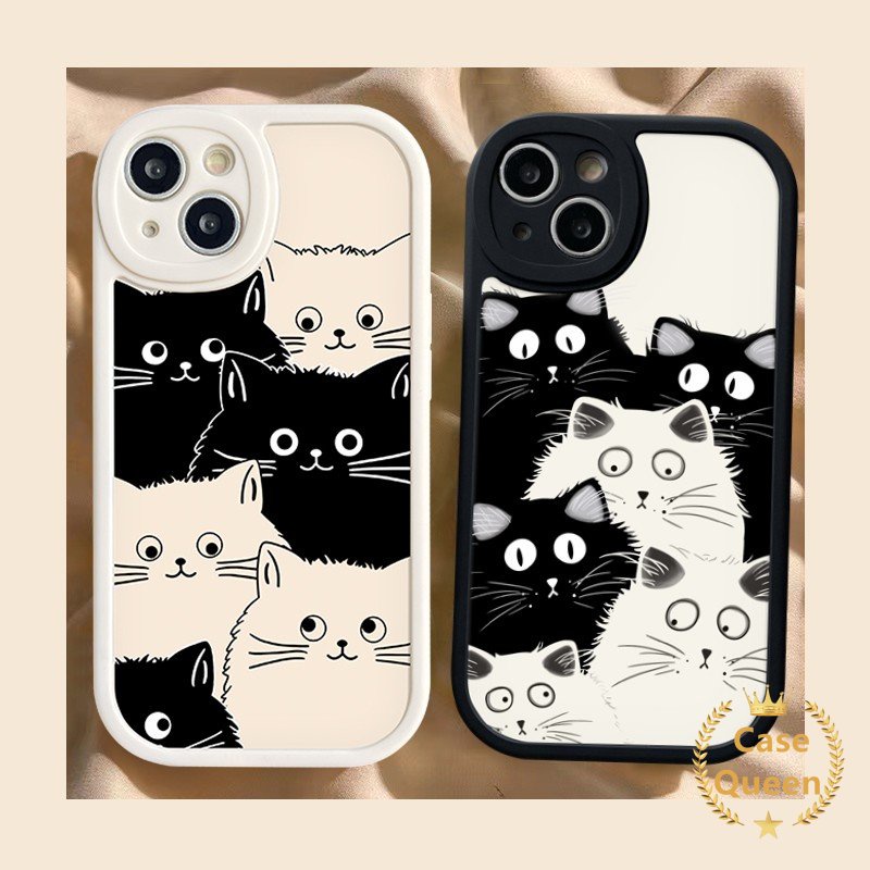 Cute Funny Cat Casing Infinix Hot 11s 9 10T 10 11 10s Play Hot 10 Lite Infinix Note 8 Smart 5 6 Cartoon Soft Tpu Phone Cover