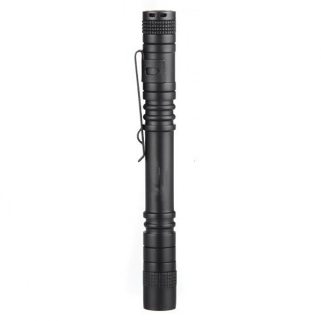 Senter Camping Hunting LED Flashlight Penlight Cree Q5 600 Lumens Waterproof Hitam