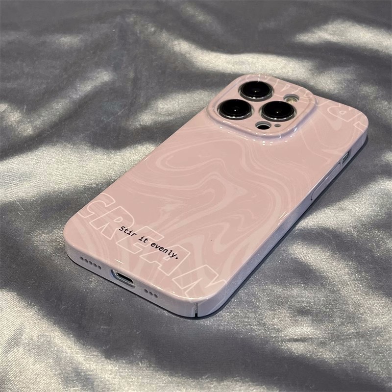 IPHONE Casing Ponsel Seni Film Mewah Untuk Iphone14Plus13 12 11 Pro max XS max XR X Shockproof Acrylic Phone Cover Casing