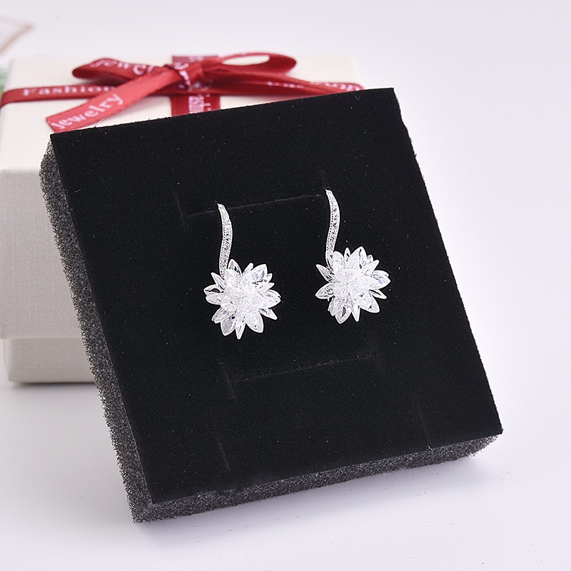 Goldkingdom Aksesoris Perhiasan Fashion Ready Stock Perak Disepuh Jumbai Panjang Fashion Serbaguna Anting Fashion Wanita