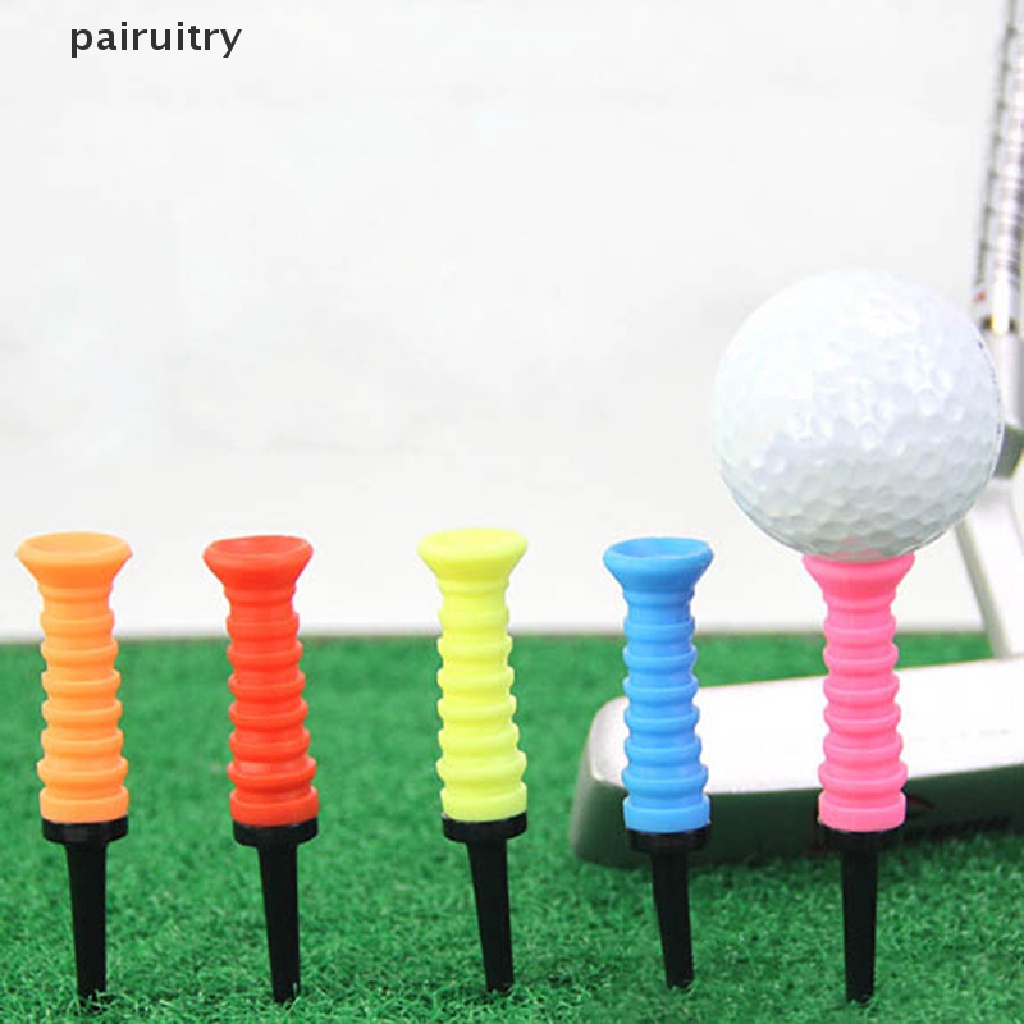 Prt 1PC Golf Elastic tee soft rubber ball Paku limit resistance ball tee PRT