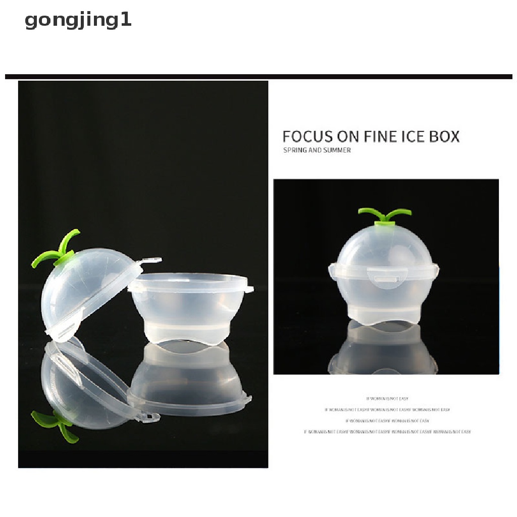 Ggg Cetakan Es Batu Bola Bulat 5CM Baru DIY Ice Cream Maker Cetakan Es Plastik ID