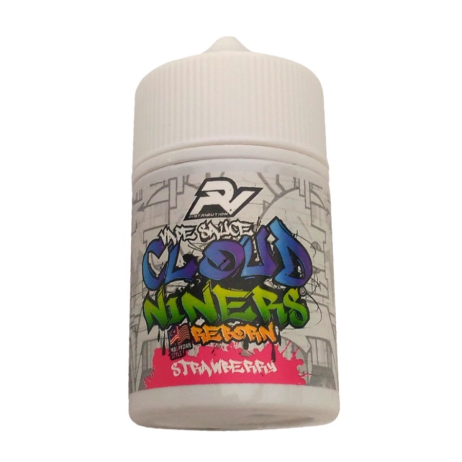 CLOUD NINERS REBORN V2 STRAWBERRY FREEBASE 60ML BY RV DISTRIBUTION