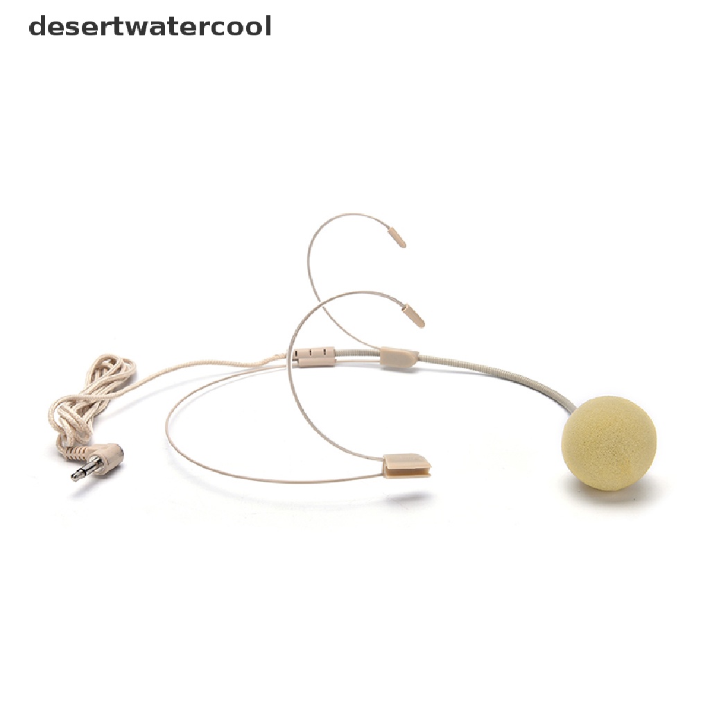 Deid Dual Ear Hook Headset Head Microphone Untuk Shure Wireless 4pin Mini Plug Martijn