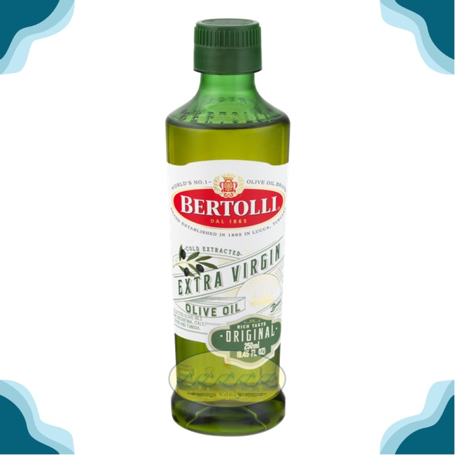 

Bertolli Extra Virgin Olive Oil / Minyak Zaitun Murni 250 ml