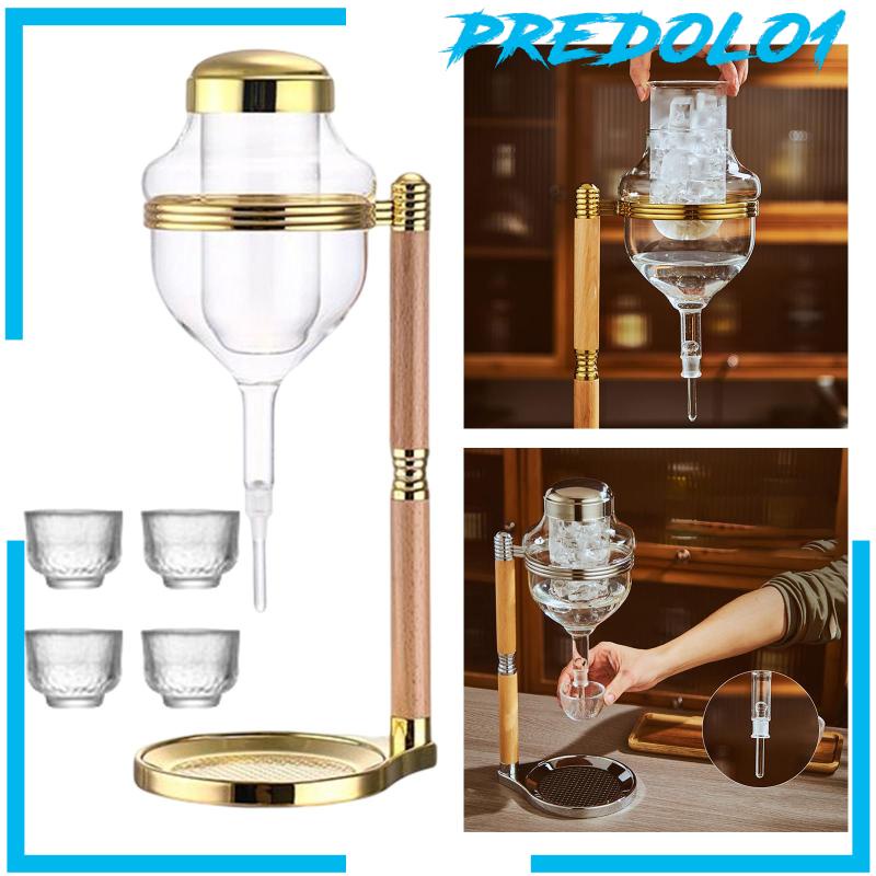 [Predolo1] Kacamata Sake Set Untuk Barware Warmer Atau Cold Sake