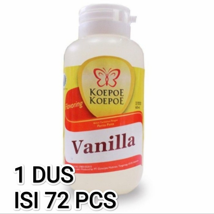 

1 dus pasta vanilla kupu kupu 60 ml