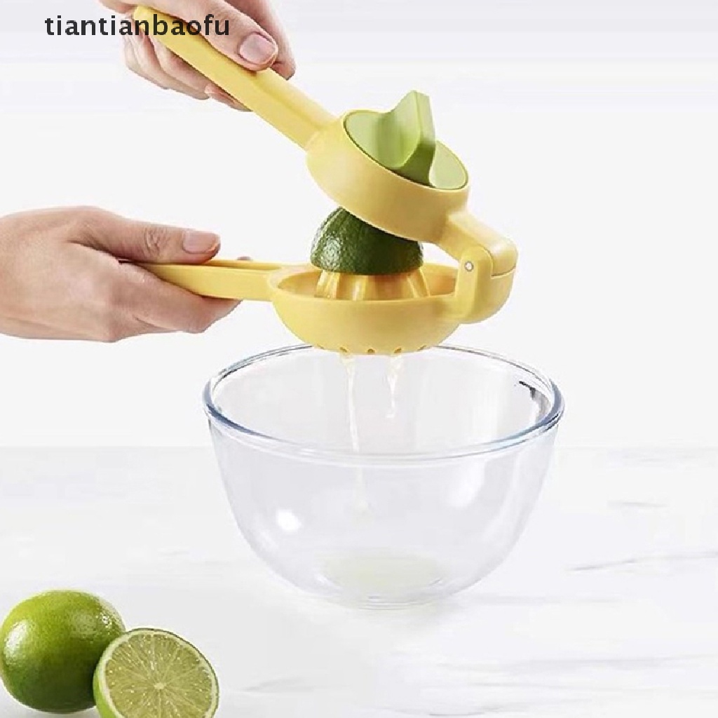 [tiantianbaofu] Alat Peras Jeruk Lemon Manual Hand Press Juicier Gadget Dapur Butik