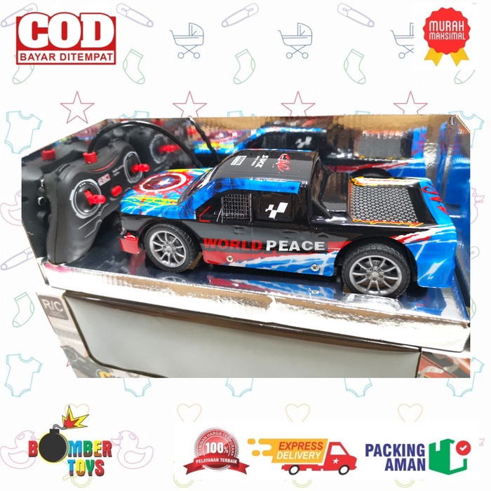 MAINAN ANAK MOBIL RC REMOTE CONTROL RACING CAR BATERAI CHARGE SPEED