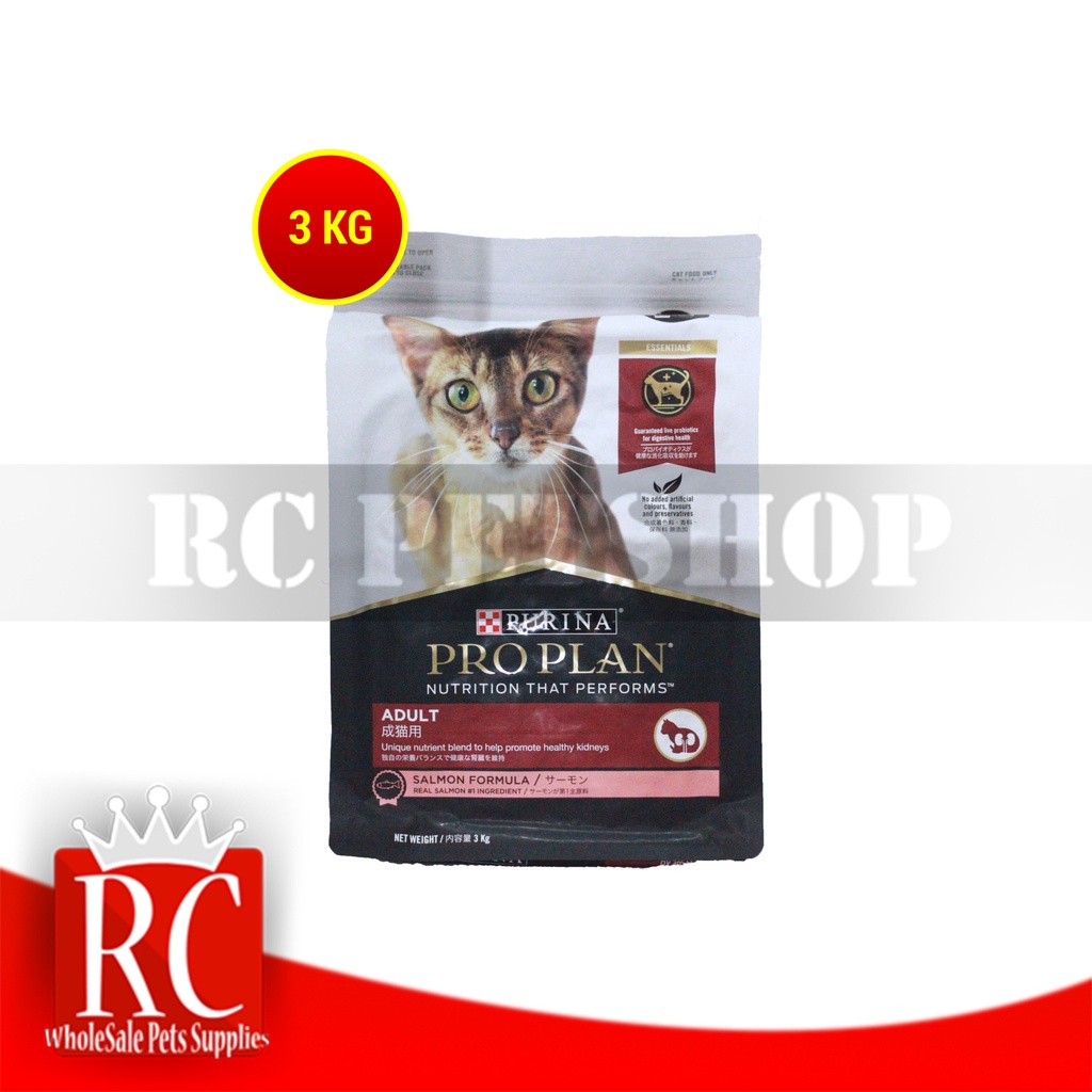 ProPlan Makanan Kucing Dewasa Adult Pro Plan Cat Food Salmon 3 KG