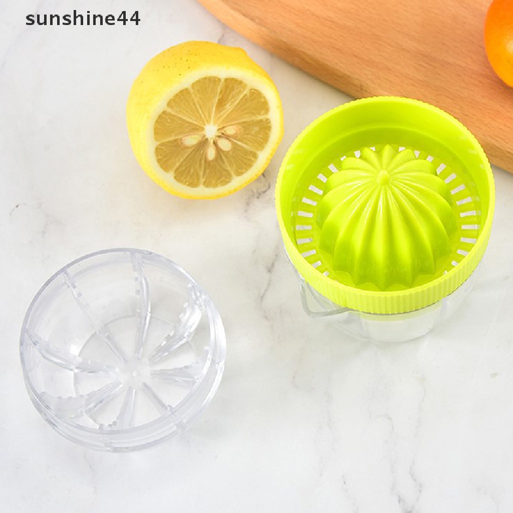 Sunshine Alat Peras Lemon Dengan Tutup Manual Lemon Juicer Orange Press Cup Citrus Squeezer ID