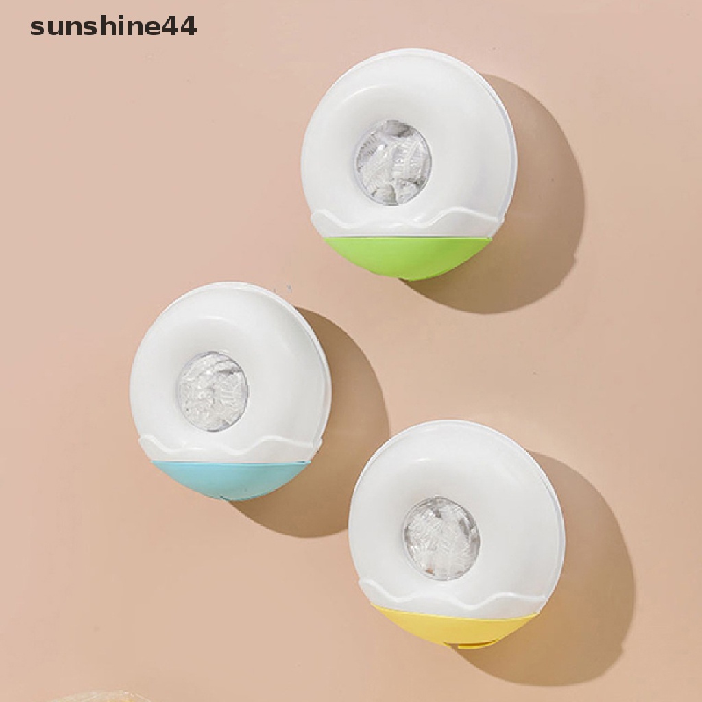 Sunshine Gantungan Dinding Cling Bag Organizer Disposable Cling Film Cover Kantong Sampah Box ID