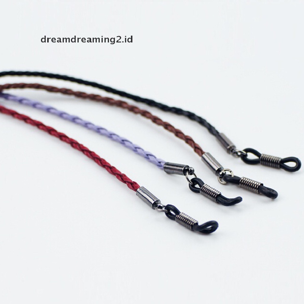 (hot) Fashion Colorful Kulit Kacamata Tali Kacamata Pemegang Kalung Tali Rantai New//