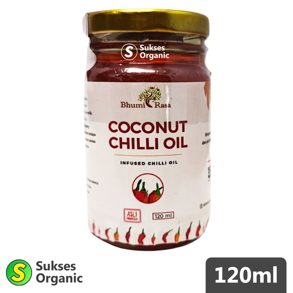 

Minyak Cabai JAR Coconut Chilli Oil Bhumi Rasa 120ml