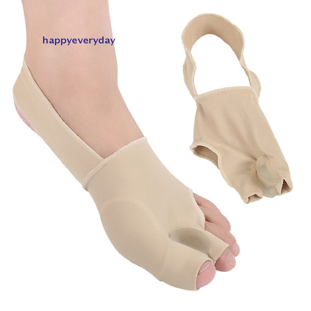 [happy] 1pasang gel Korektor Pelurus Belat Kaki Dua hallux valgus orthopedic foot [ID]