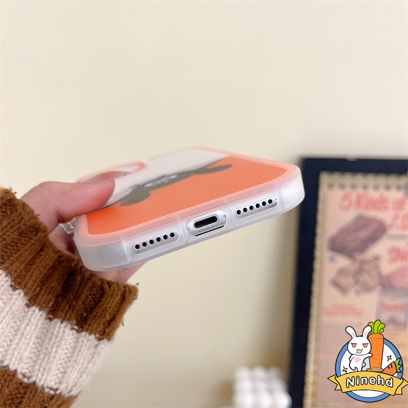 IPHONE Casing Kompatibel Untuk Iphone14 13 12 11 Pro Max X Xr Xs Max SE 8 7 6 6s Plus Kualitas Tinggi Kartun Lucu Bening Casing Ponsel Transparan Anti-Jatuh Lembut TPU Shockproof Cover Pelindung